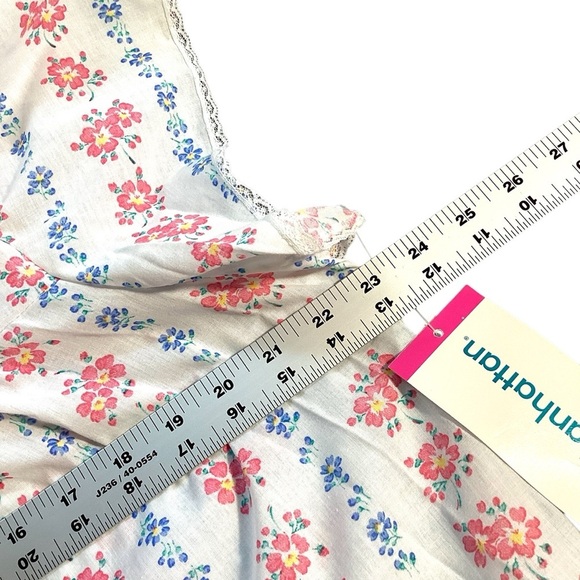 Vintage Lady Manhattan Floral House Dress Nightgown, Size Small NEW Old Stock - Picture 6 of 9